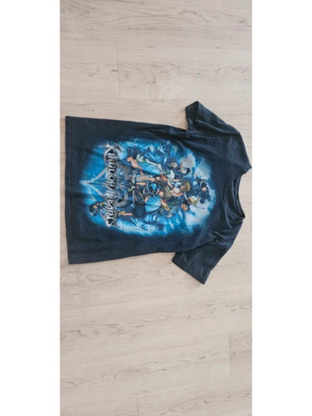 Vintage Disney Kingdom Hearts anime Sora Mickey Donald Goofy Graphic T-Shirt